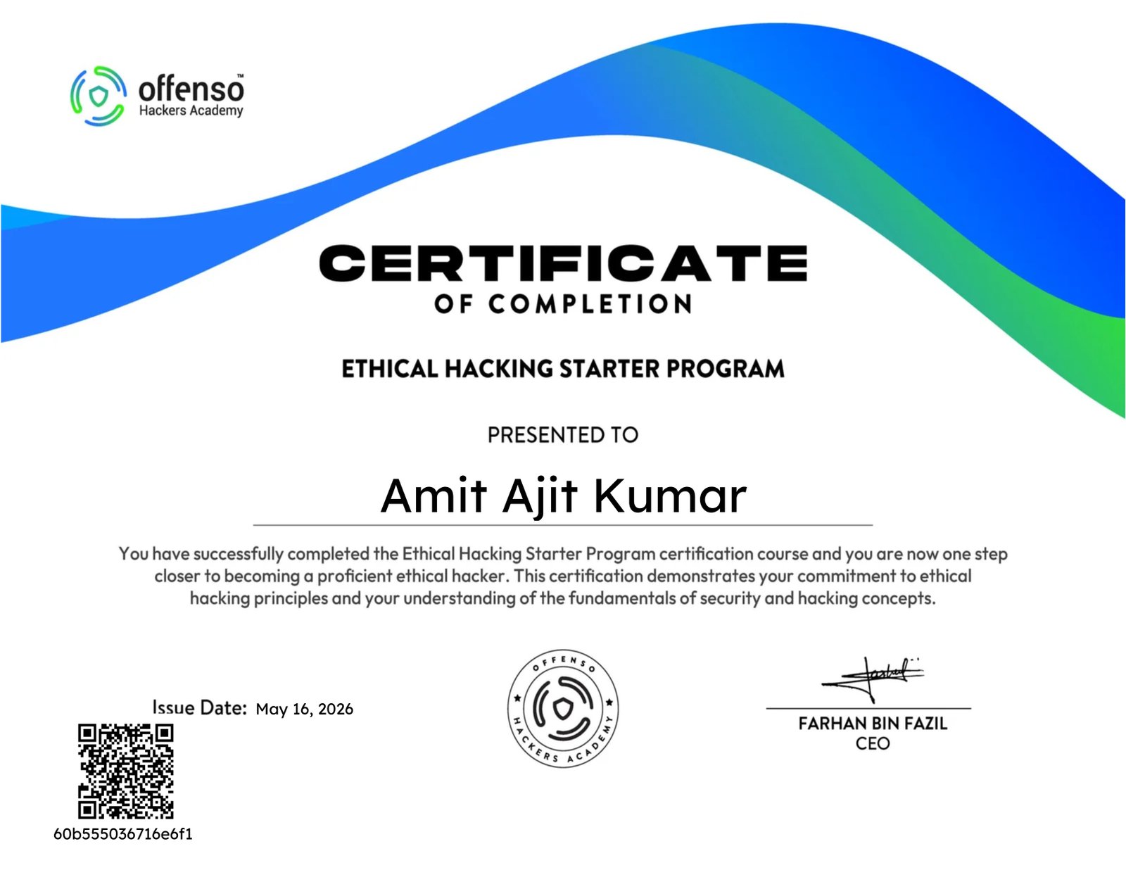 Ethical Hacking Starter Program